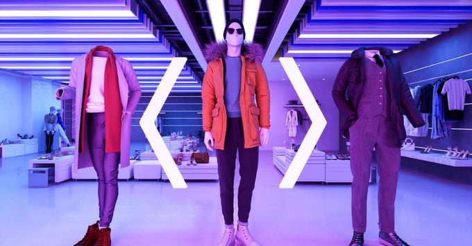 Image of a mannequin in a retail store.