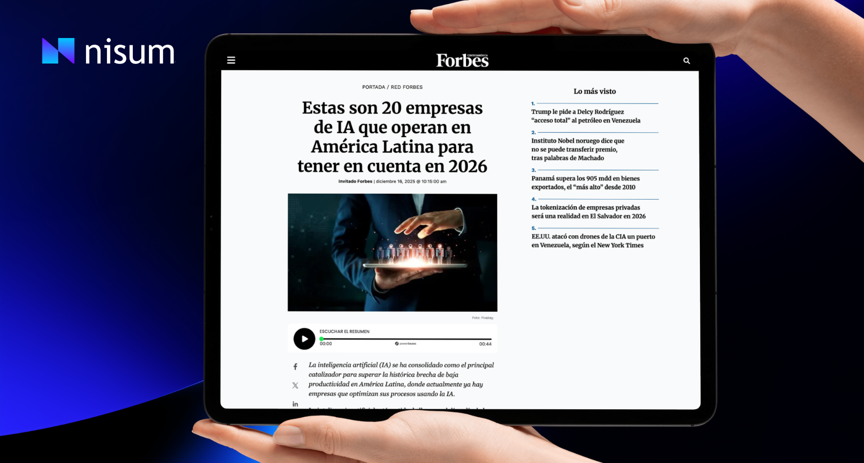 América Latina redefine su capa de inteligencia artificial
