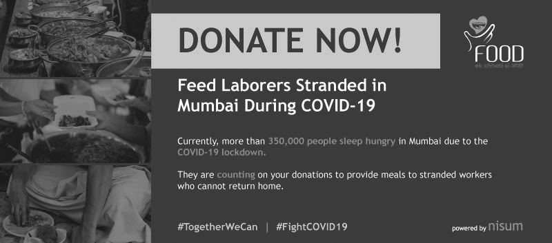 nisum-partners-food-ek-chhoti-se-aasha-feed-stranded-laborers-covid-lockdown
