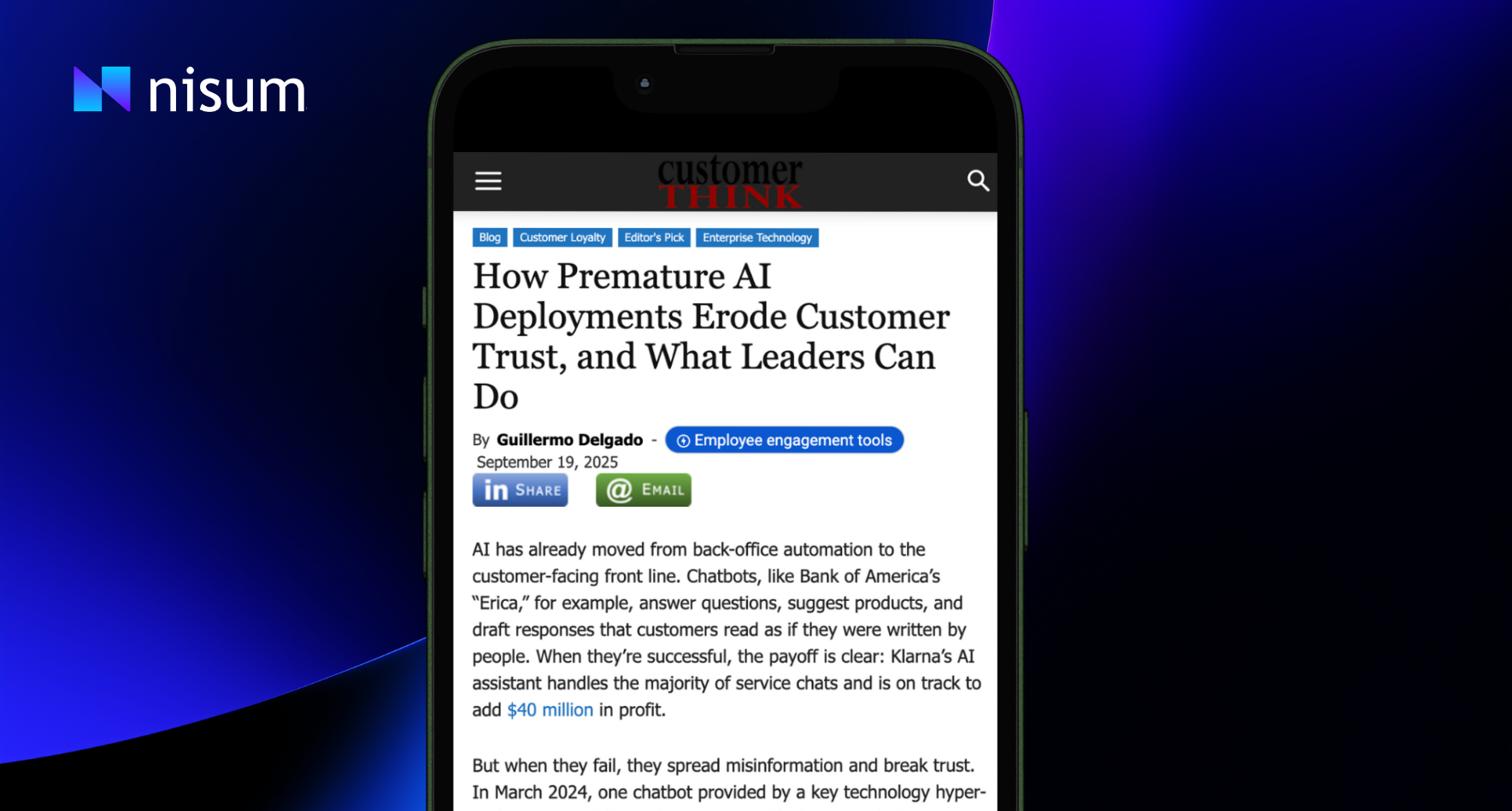 Fixing AI Trust Debt to Rebuild Customer Confidence